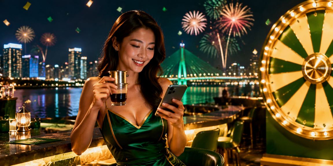 Trải nghiệm roulette trực tuyến tại Đà Nẵng với không khí cà phê thư giãn và giao diện casino hiện đại