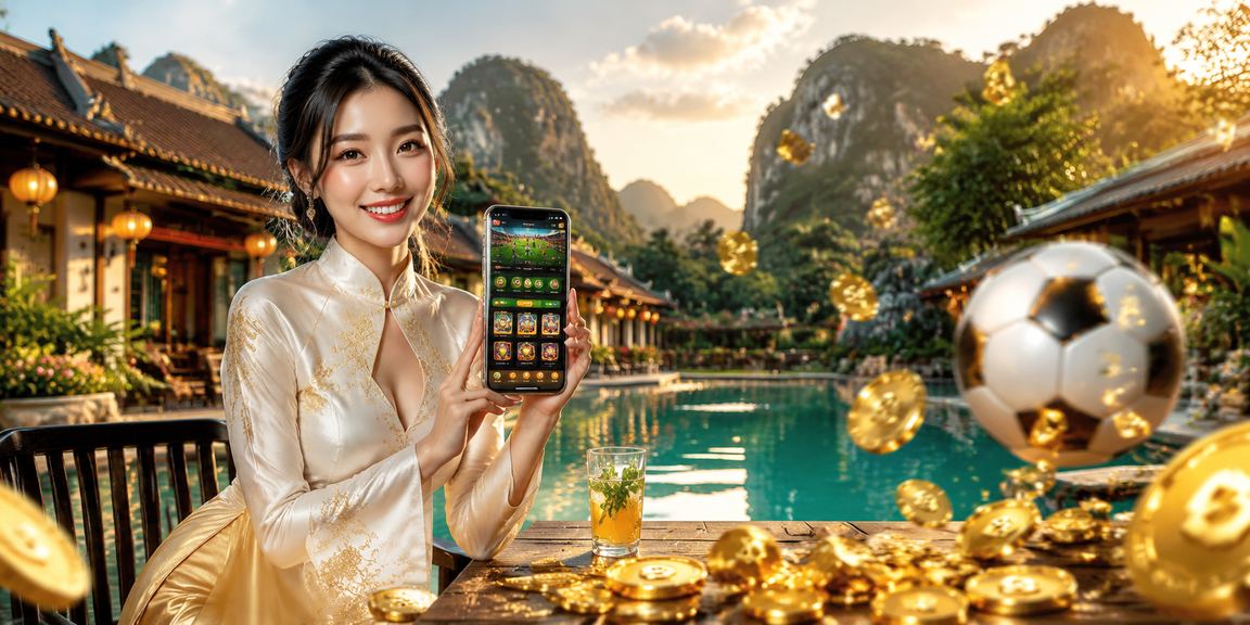 Người dùng Ninh Bình trải nghiệm casino app tructiep trong trang phục áo dài truyền thống